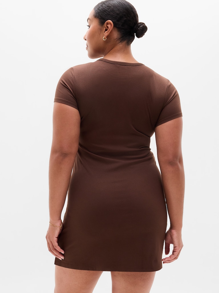 Signature Rib Tee Dress