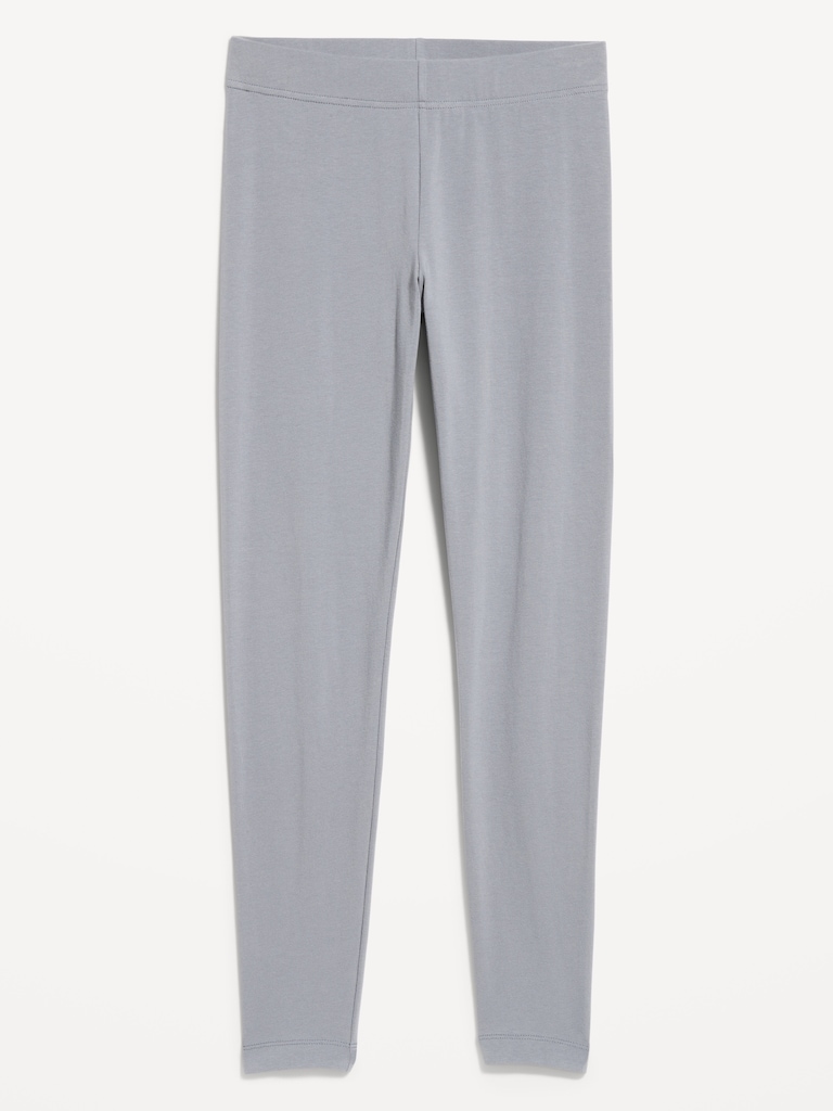 High-Waisted Jersey Fashion Layering Leggings