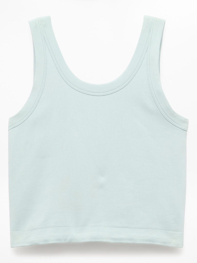 Athleta Girl Rise Above Rib Scoop Tank