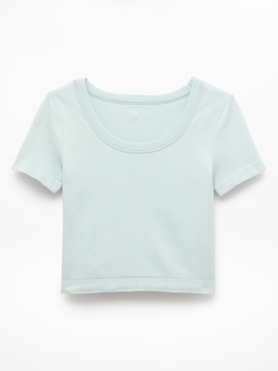 Athleta Girl Rise Above Rib Scoop Tee