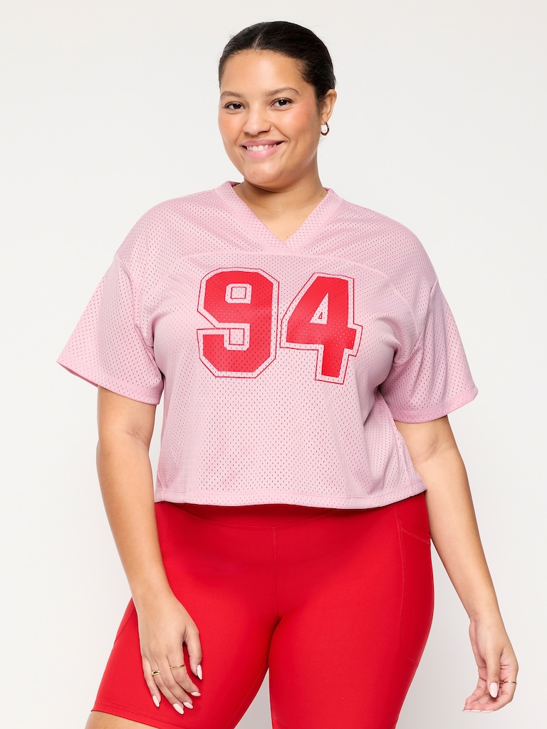 Mesh Jersey Football Top