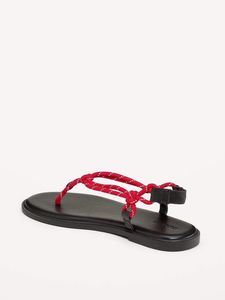 Knotted Rope Thong Sandal for Women