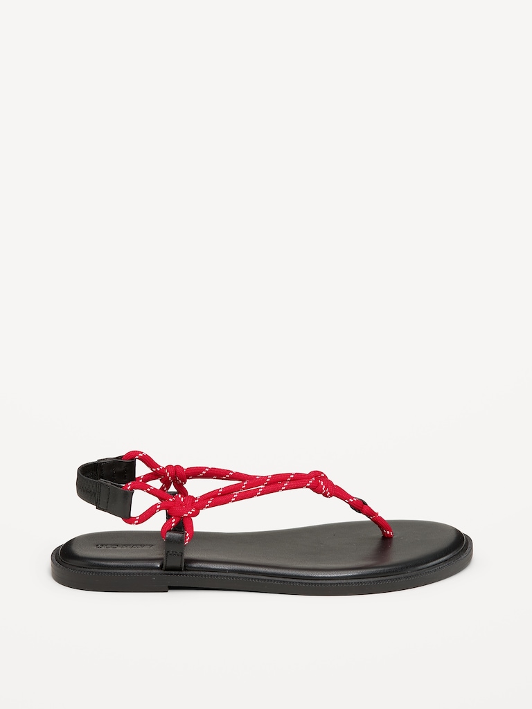 Knotted Rope Thong Sandal for Women