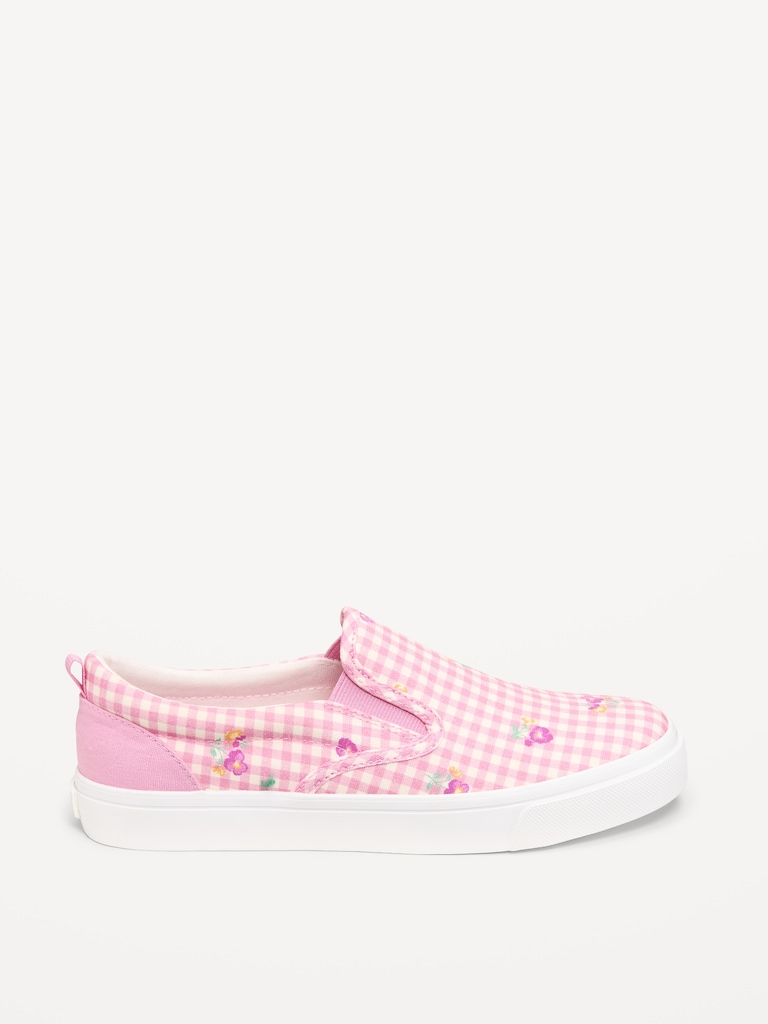 Canvas Slip-On Sneakers for Girls