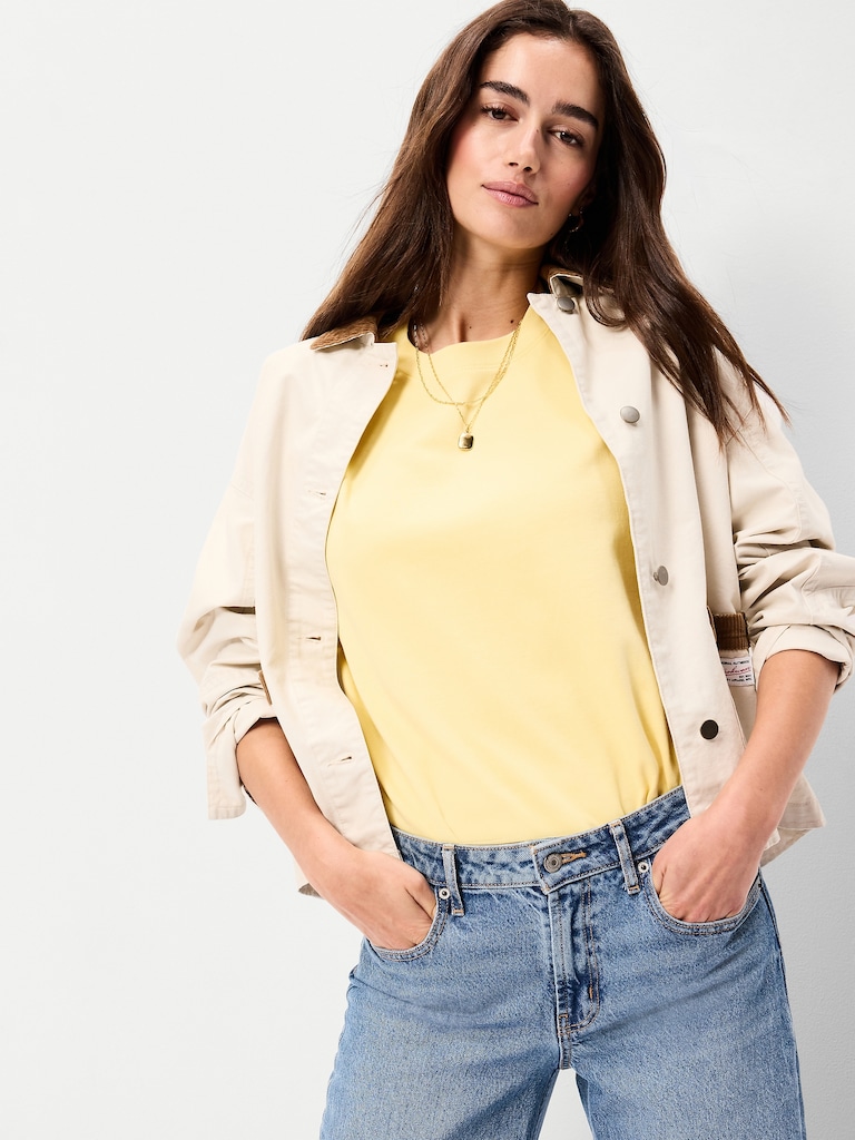 Relaxed Heavyweight Crew-Neck T-Shirt