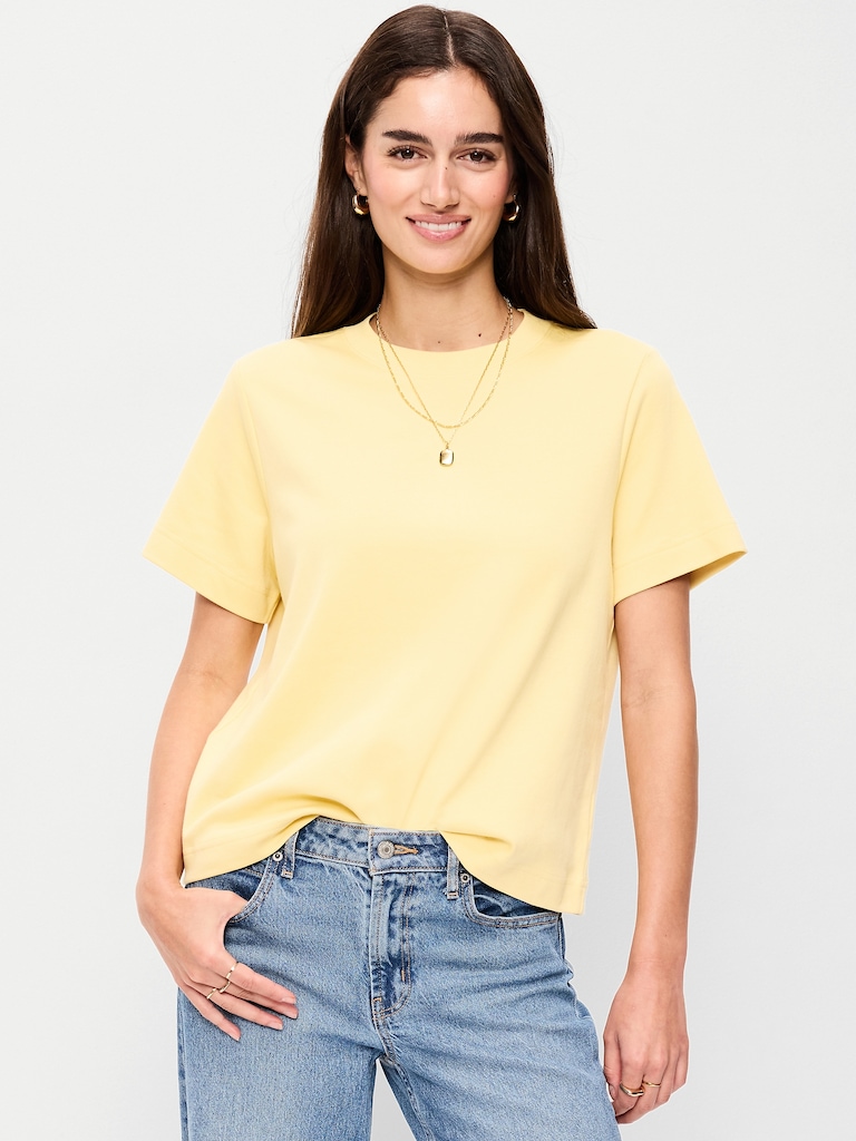 Relaxed Heavyweight Crew-Neck T-Shirt