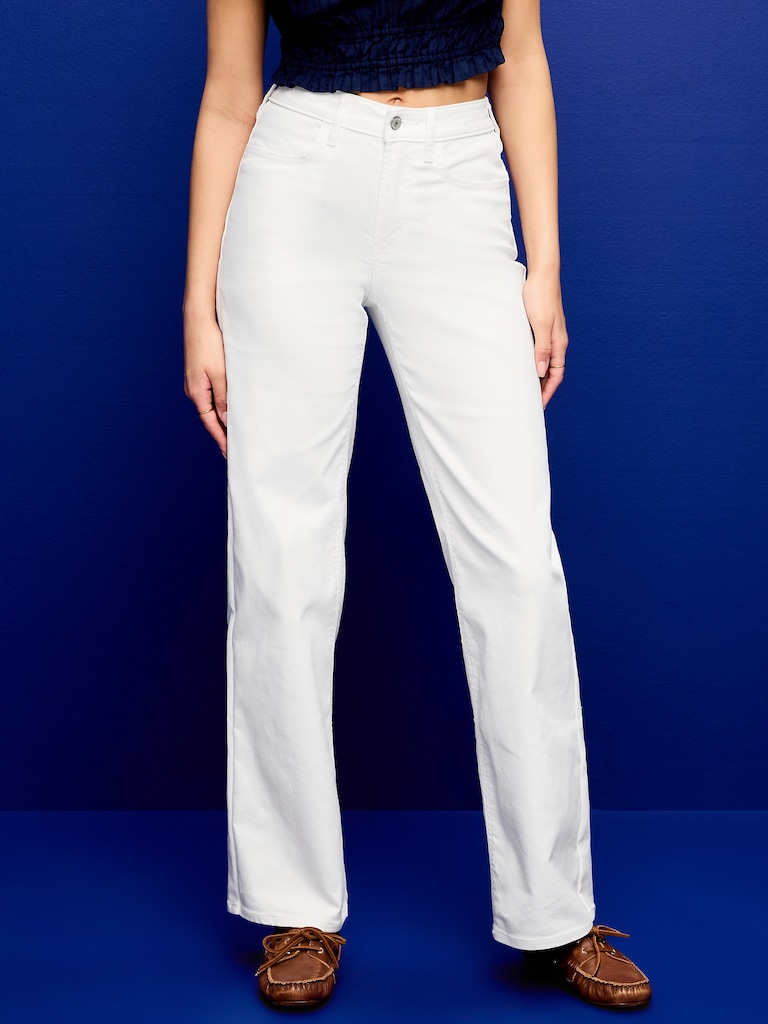 High-Waisted Wow Wide-Leg Jeans