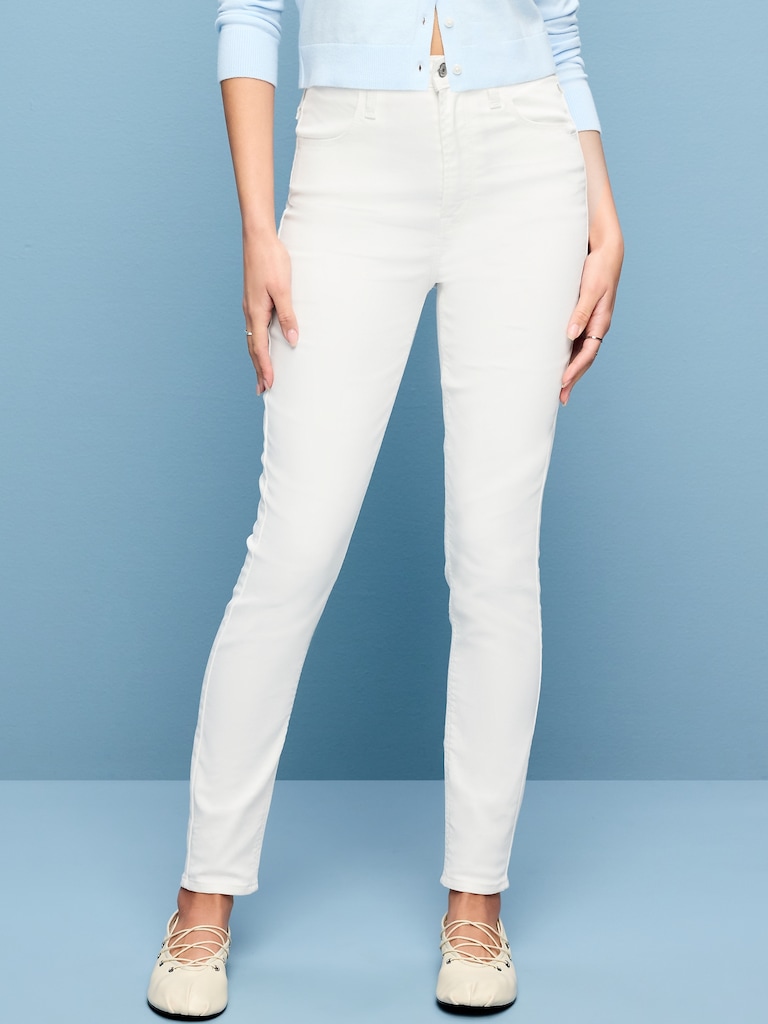 High-Waisted Wow Super-Skinny Jeans