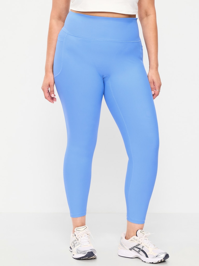 Extra-High Waisted PowerSoft Boundless 7/8 Pocket Leggings – No Front Seam