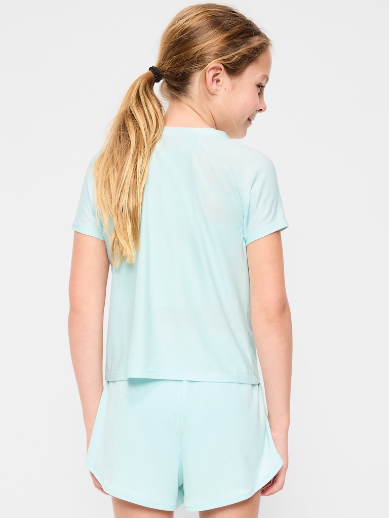 CloudMotion Short-Sleeve T-Shirt for Girls