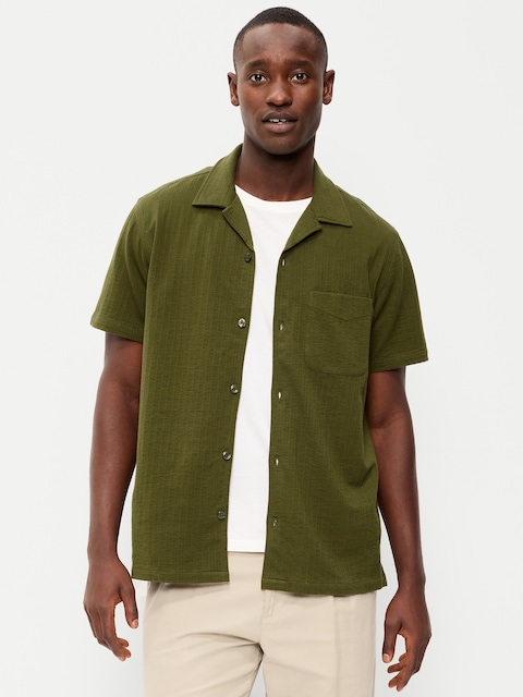 Men's Green Button Downs | Old Navy