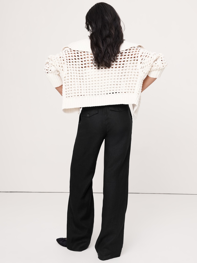 The Everyday Wide-Leg Pant in Linen