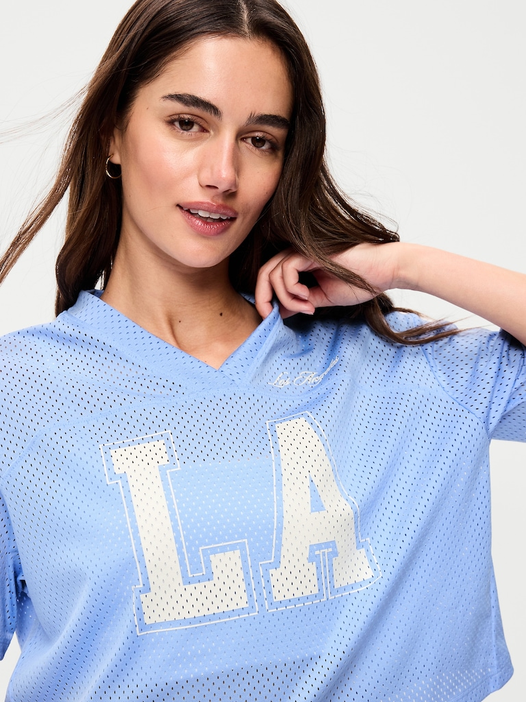 Mesh Jersey Football Top