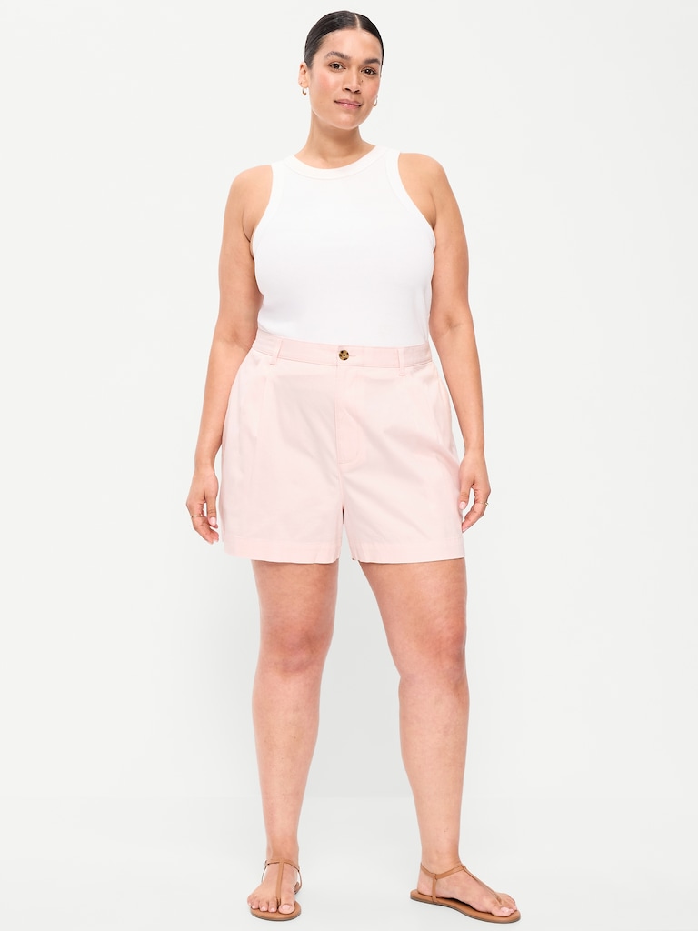 High-Waisted OGC Chino Shorts -- 4-inch inseam