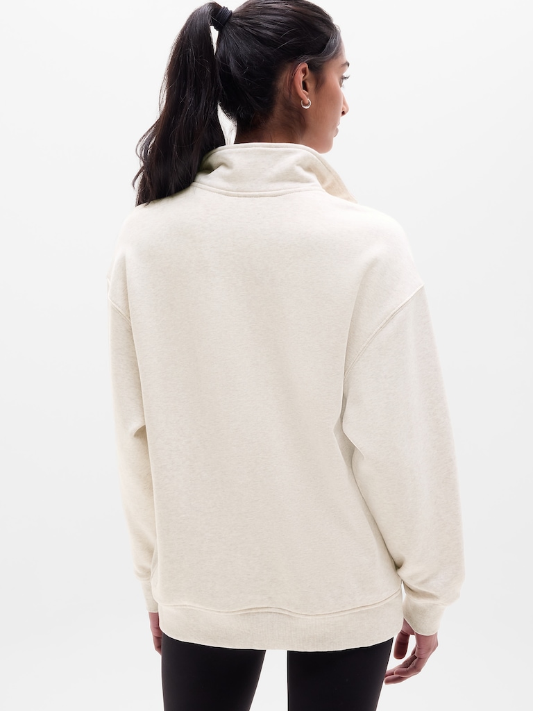Heavyweight Terry 1/4 Zip Sweatshirt