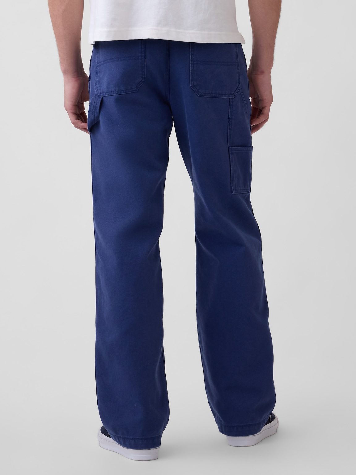 '90s Loose Canvas Double-Knee Carpenter Pants