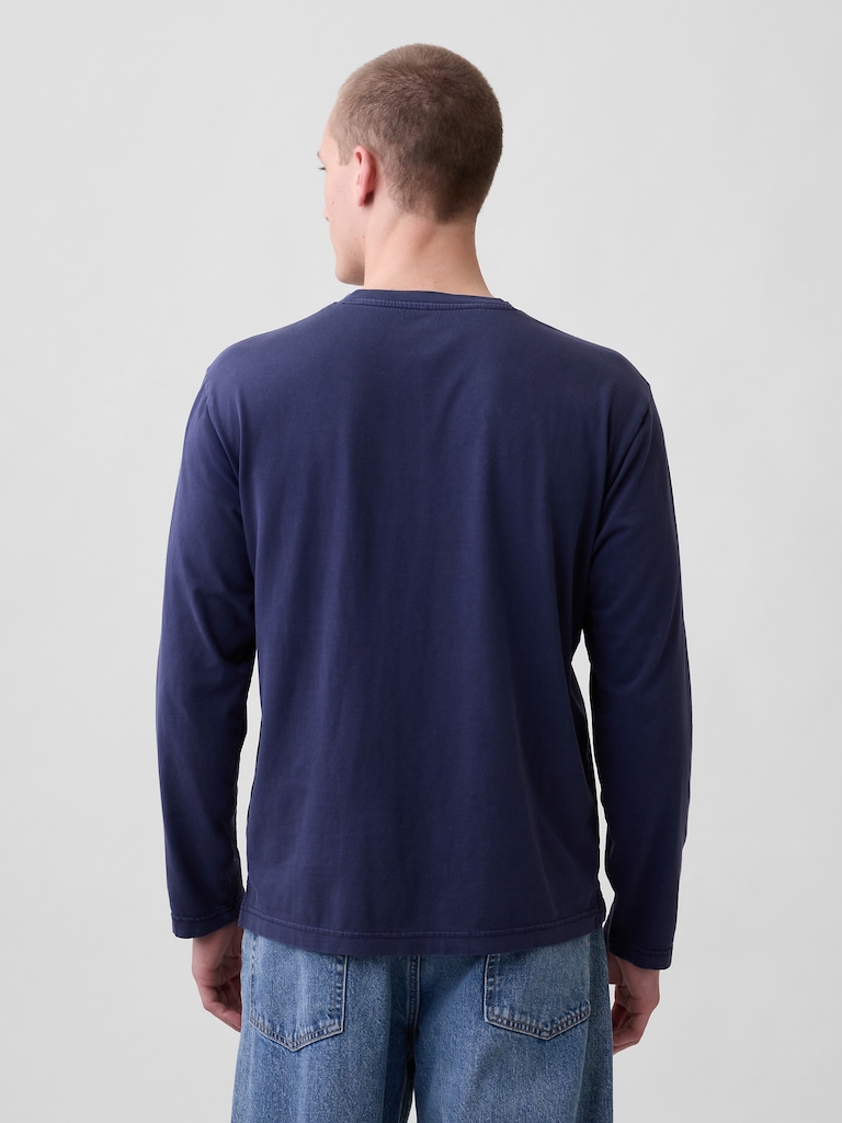 Relaxed Henley T-Shirt