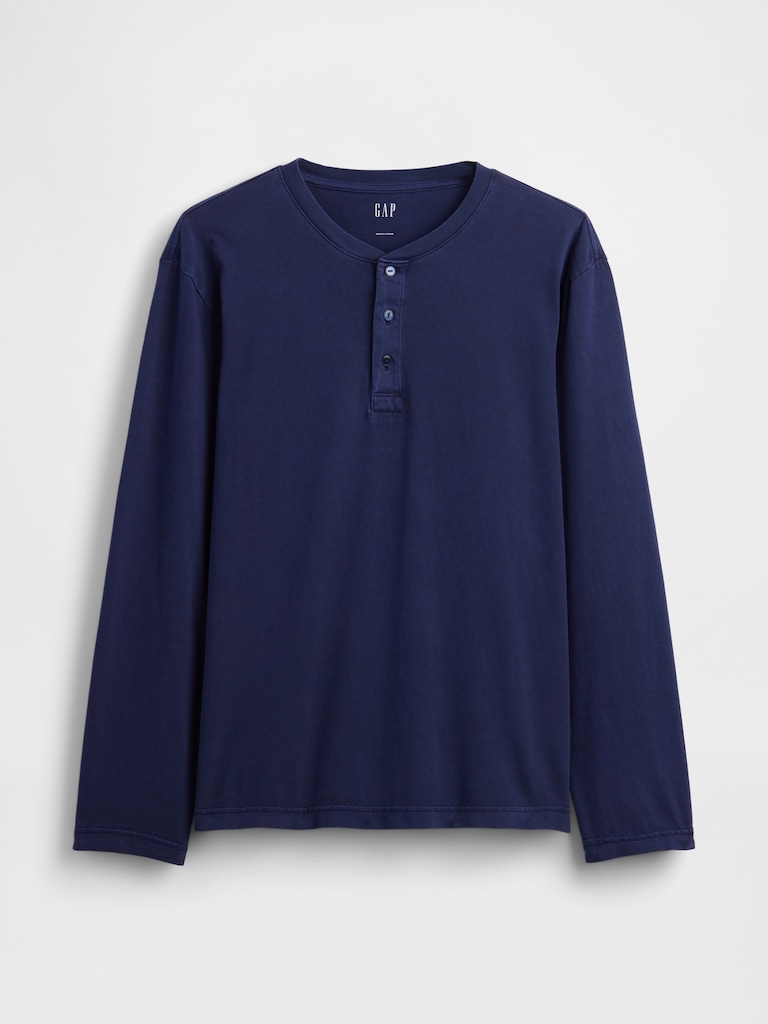 Relaxed Henley T-Shirt