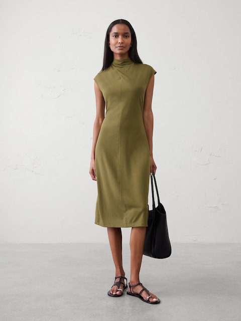 Women's Green Dresses | Banana Republic Factory Women's Green Dresses | Banana Republic Factory