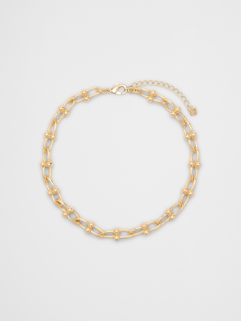 Link Graduated Necklace