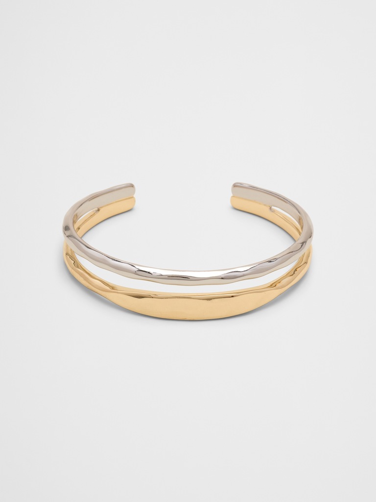 Mixed Metal Cuff