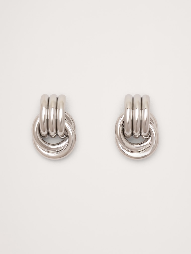 Baby Knot Earrings by Heaven Mayhem