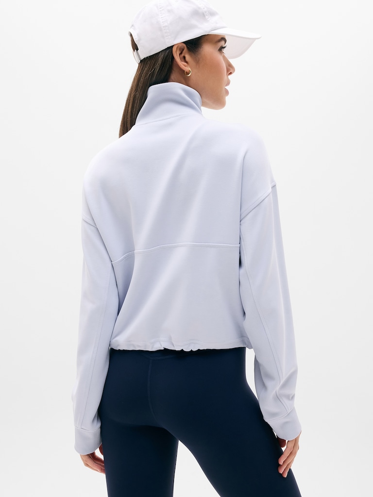 Seasoft Rib 1/4 Zip Popover