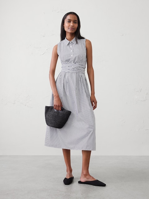 Women's Midi Dresses | Banana Republic Factory