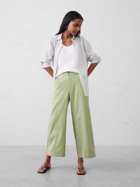 slim fit dress slacks Women's Pressure's On Straight Leg Dress Pants in Mint Green main image 1