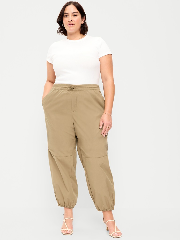 Lightweight Pull-On Parachute Pants