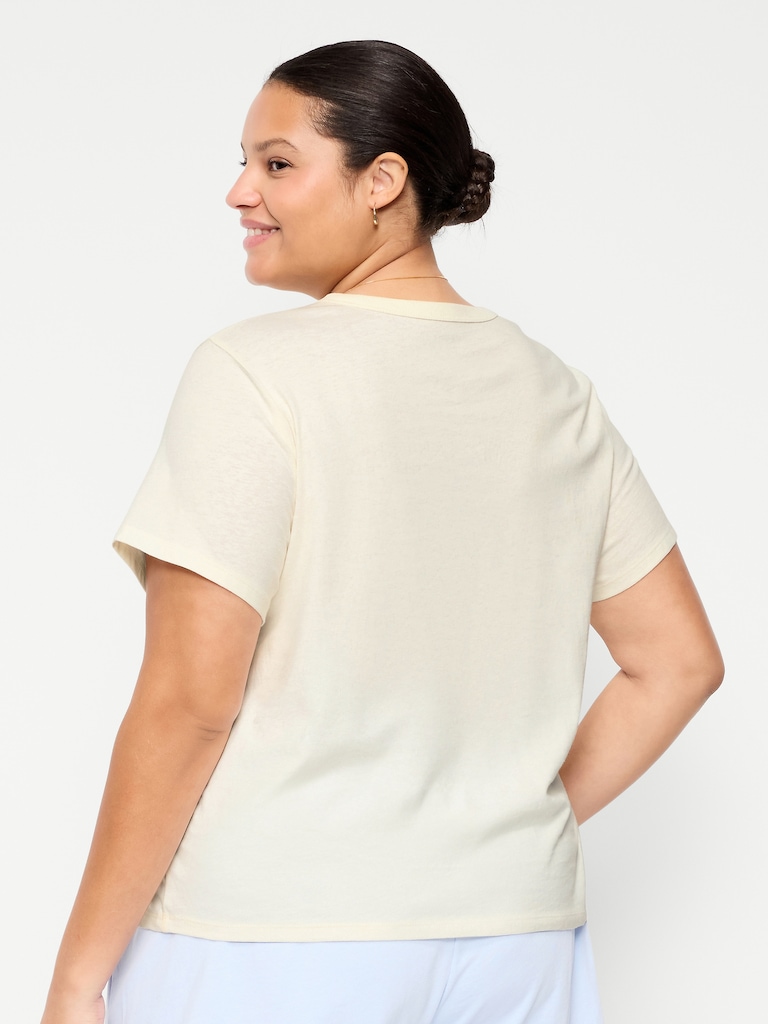 Crew-Neck Logo-Graphic T-Shirt