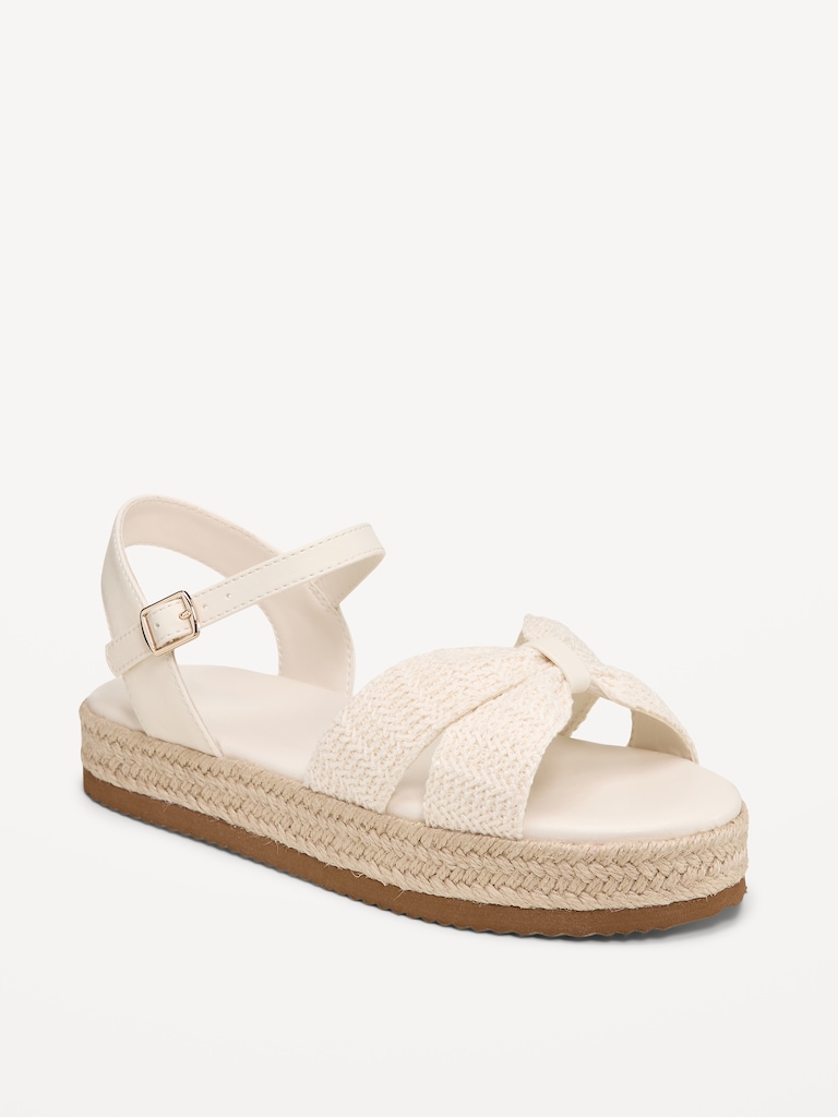 Platform Espadrille Sandals for Girls