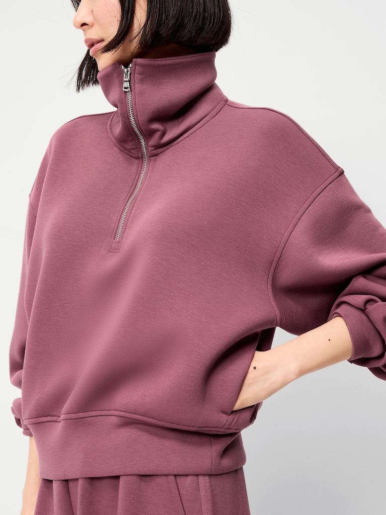 Bounce Fleece Half-Zip Pullover Sweatshirt