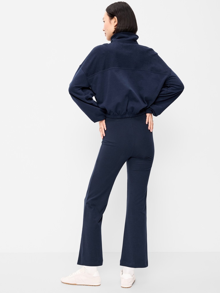 High-Waisted Fashion Kick Flare Leggings