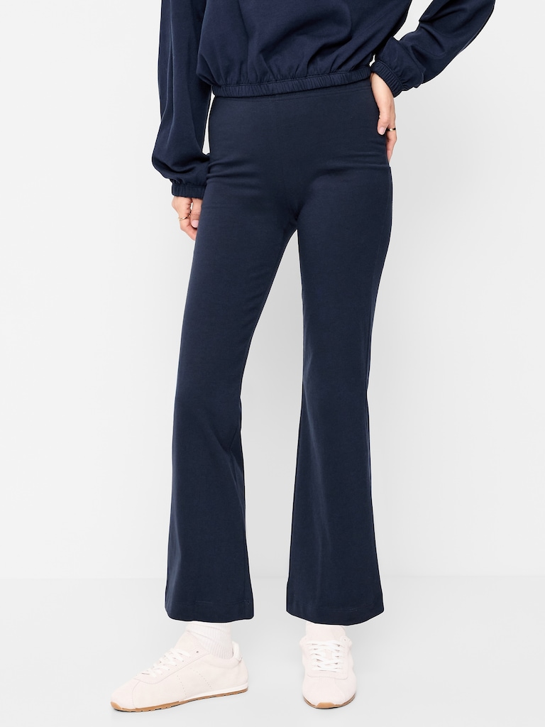 High-Waisted Fashion Kick Flare Leggings