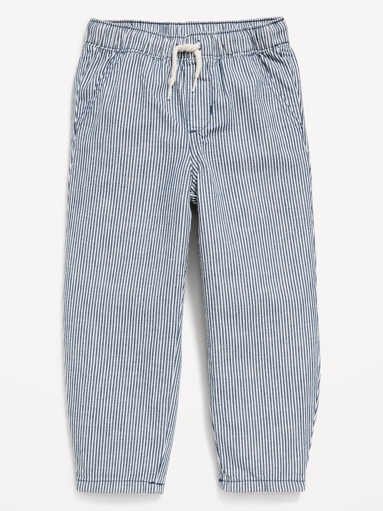 Pull-On Barrel-Leg Pants for Toddler Boys