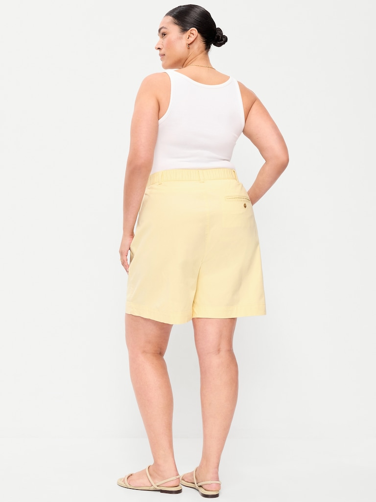 High-Waisted OGC Chino Shorts -- 4-inch inseam