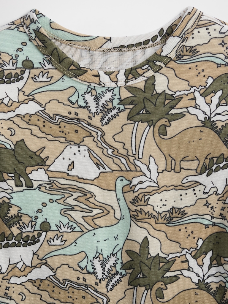 babyGap 100% Organic Cotton Dino PJ Set