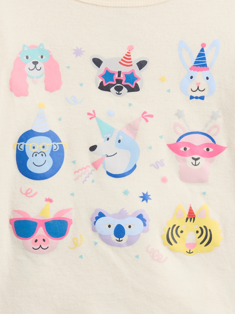 babyGap 100% Organic Cotton Animal PJ Set