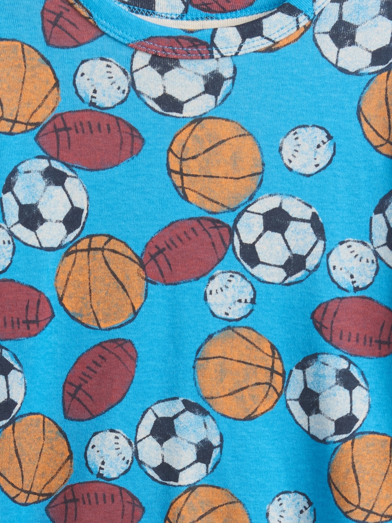 Kids & babyGap 100% Organic Cotton Sports PJ Set