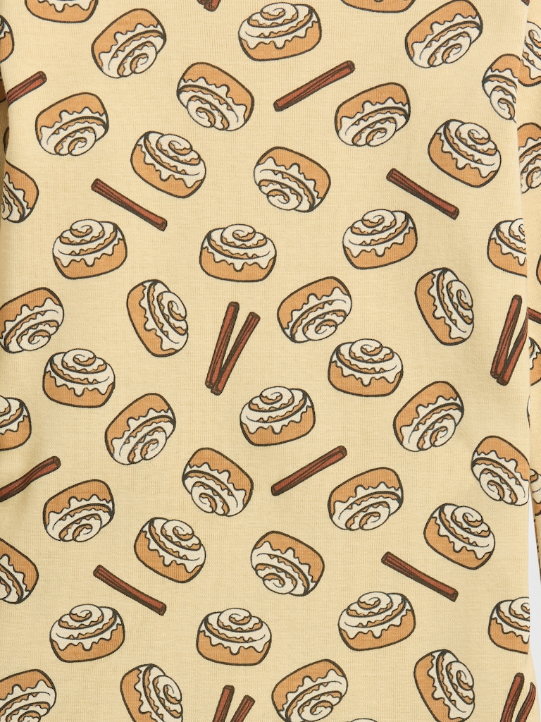 babyGap 100% Organic Cotton Cinnamon Roll PJ Set