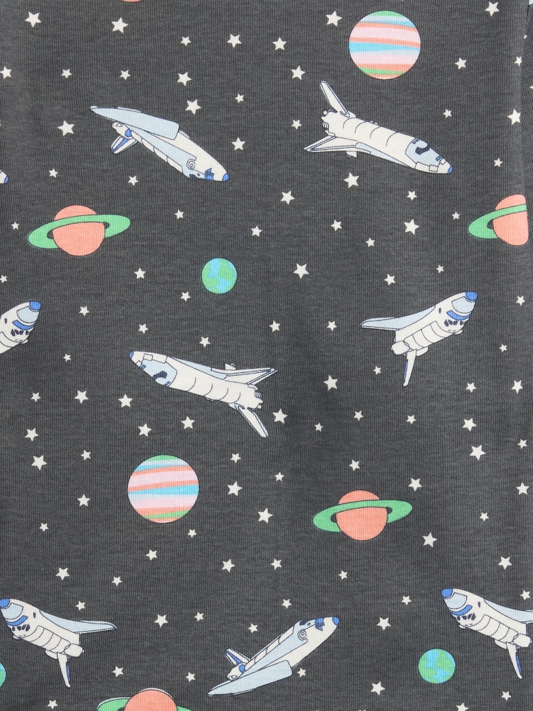 babyGap 100% Organic Cotton Space PJ Set