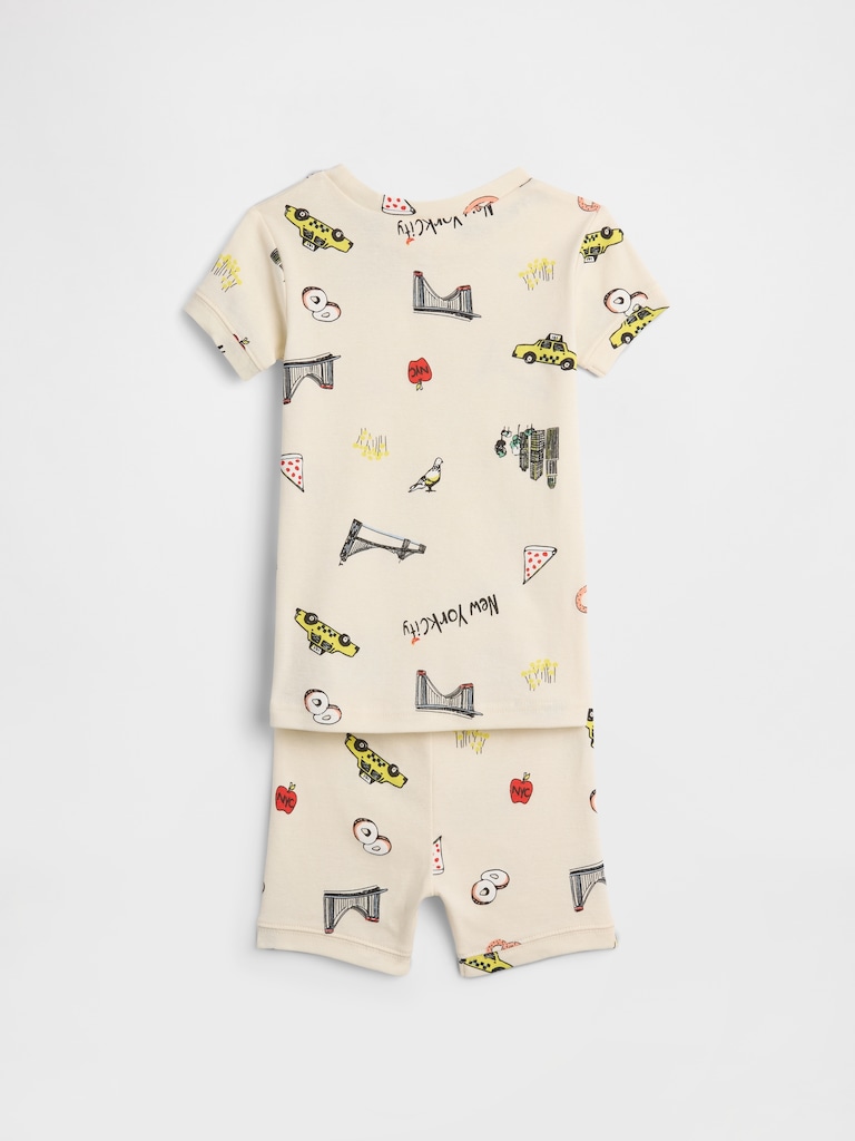 Kids & babyGap 100% Organic Cotton NYC PJ Set