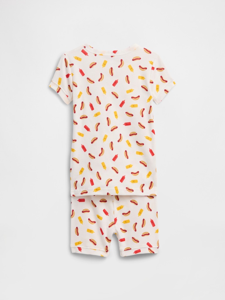 Kids & babyGap 100% Organic Cotton Hot Dog PJ Set