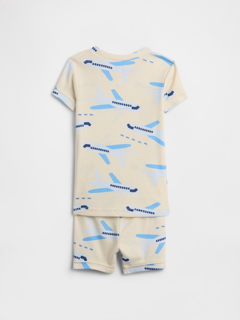 babyGap 100% Organic Cotton Plane PJ Set
