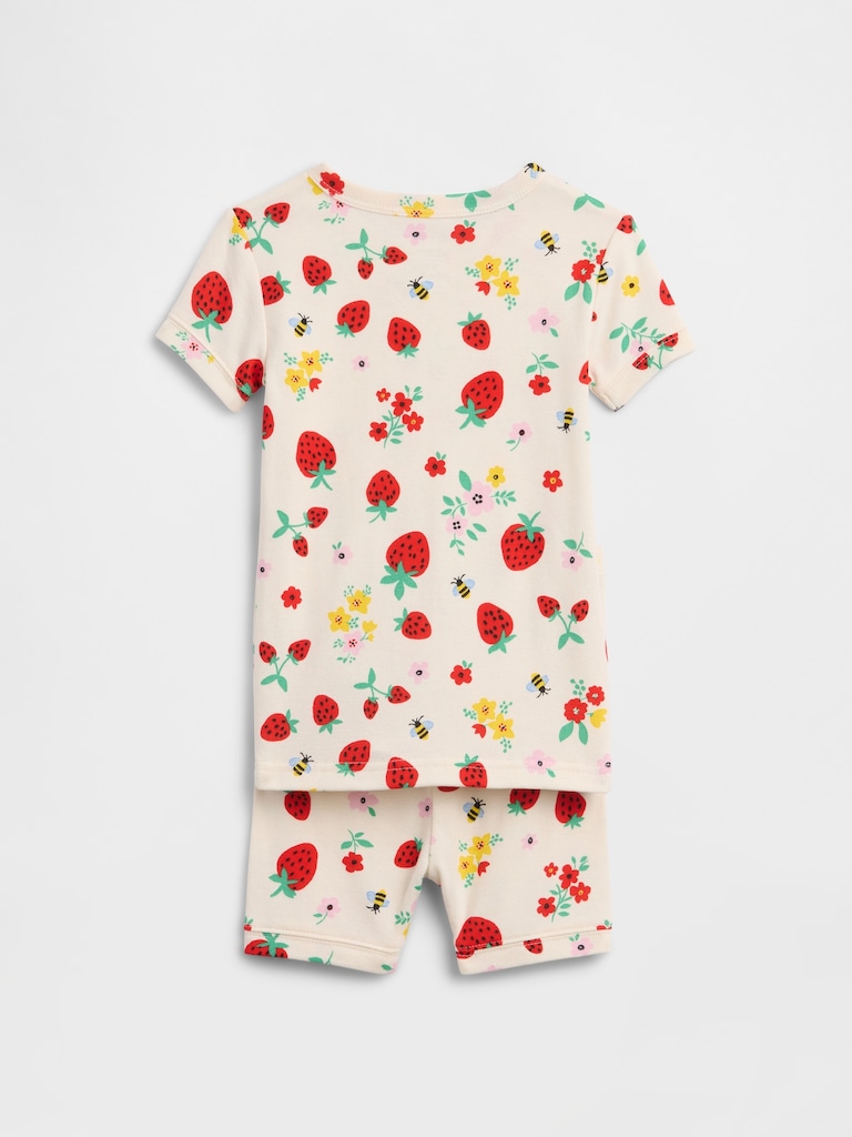 Kids & babyGap 100% Organic Cotton Strawberry PJ Set