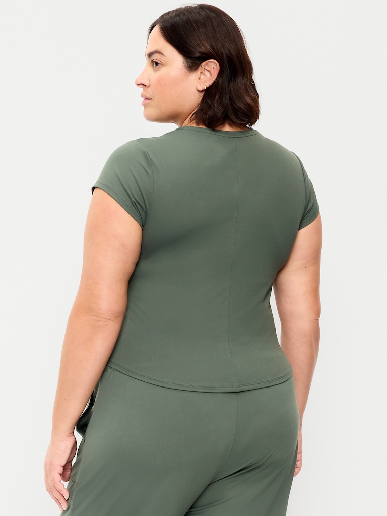 StudioSmooth Short-Sleeve Base Layer Top