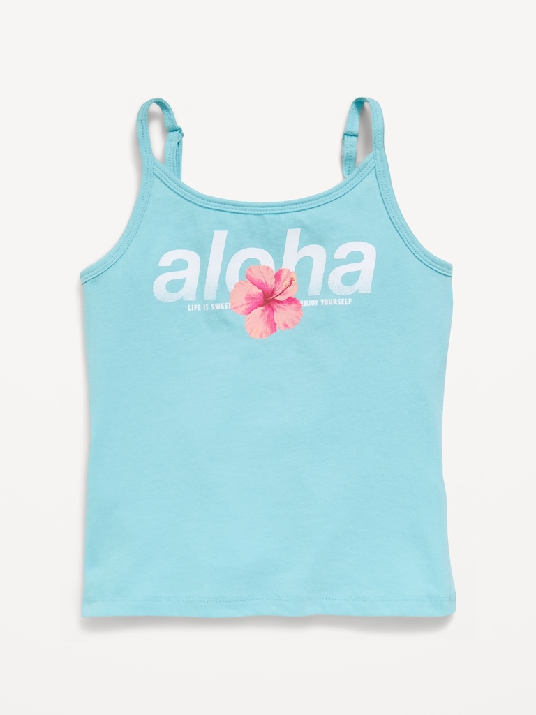 Fitted Graphic Cami for Girls