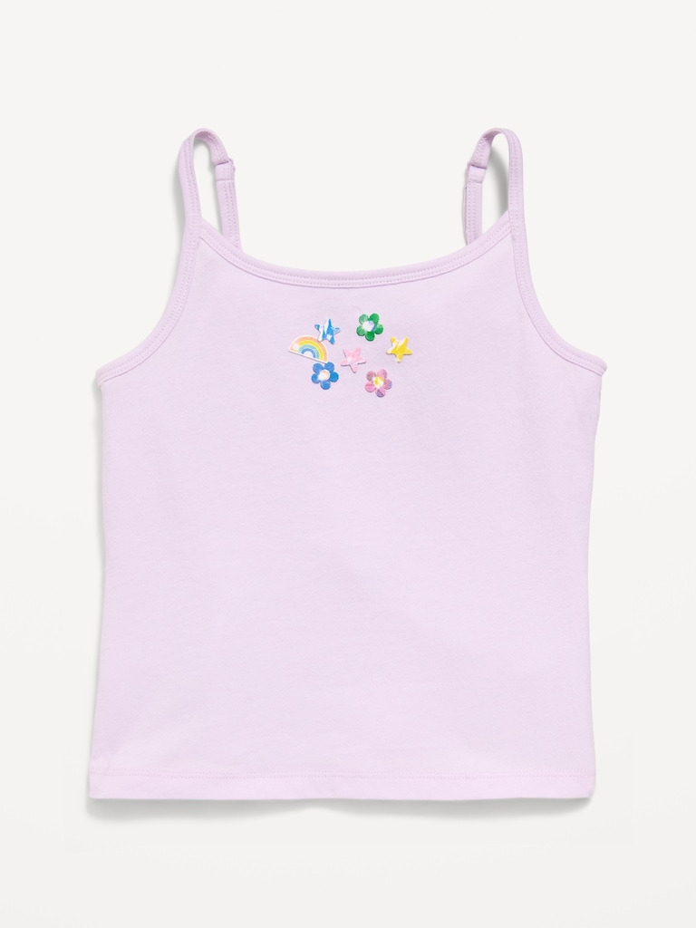 Fitted Graphic Cami for Girls