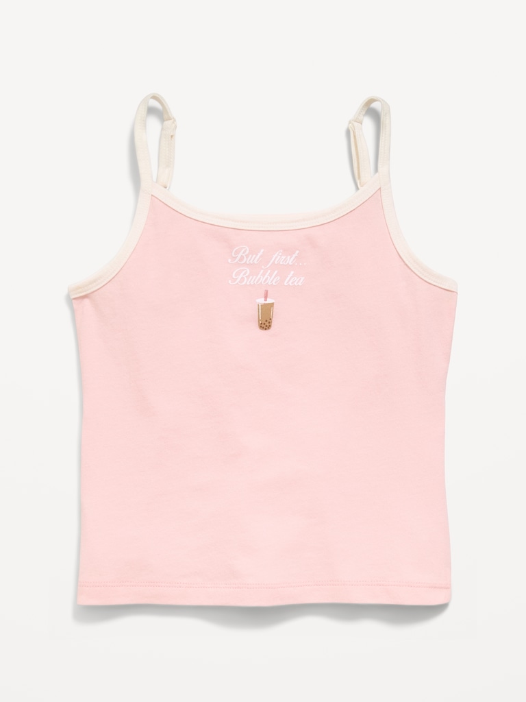 Fitted Graphic Cami for Girls